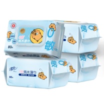 清风 EDI纯水湿巾 80片*4包