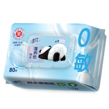 清风 湿厕纸 BWB80WC1 80片/包 12包/箱