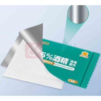 德佑 DEEYEO 75%酒精湿巾 150*180mm 100片/盒 单片独立装