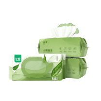 珍爱 TREASURE 绿茶祛油洁面湿巾 B21D 80片/包 3包/提