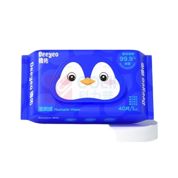 德佑 DEEYEO 湿厕纸 10010873 40抽/包 5包/组
