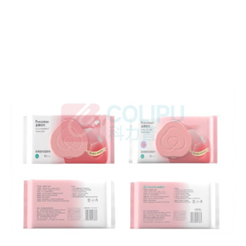 全棉时代 PURCOTTON 蜜桃Mini湿厕纸 802-059041 190mmx150mm 6片/包 6包/袋 6袋/组