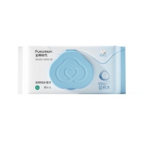 全棉时代 PURCOTTON 纯水湿巾 PPC24700003 178mmx150mm 80片/包 6包/组