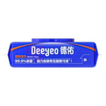 德佑 DEEYEO 厨房湿巾 10020711 250*200mm 60片/包