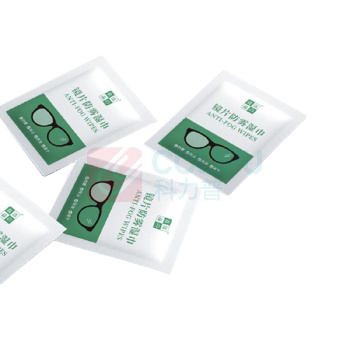 洁之良品 眼镜防雾擦拭湿巾一次性护目镜擦镜纸擦拭眼镜布手机屏幕镜片镜头清洁纸 J45 8x15cm  独立便携装 50片/盒 100盒/箱