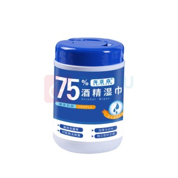 海亚森 HAIYASEN 75%酒精湿巾 TK-7014 140*150mm/140*180mm 100抽/桶 100抽/桶 24桶/箱 新老包装随机发货