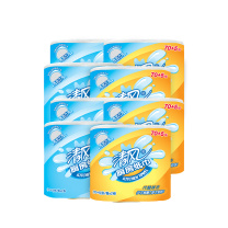 清风 厨房纸巾 B808EC/B808EC1 双层 75段/卷 2卷/提 8卷/箱 (新老包装交替发货)
