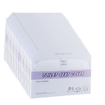 兰诗 LAUTEE LAUTEE一次性马桶坐垫 CY5012 250张/盒 厕所卫生间可溶水厕板纸宾馆坐垫纸