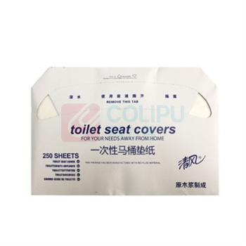 清风 马桶座垫纸 TS01AC 单层 250张/包 20包/箱