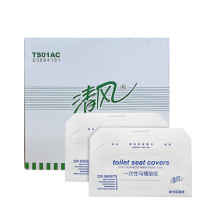清风 马桶座垫纸 TS01AC 单层 250张/包 20包/箱