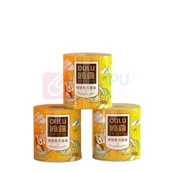鸥露 有芯卷纸 原生竹浆 150g/卷 4层 10卷/提