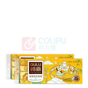 鸥露 有芯卷纸 原生竹浆 150g/卷 4层 10卷/提