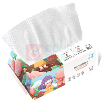 洗得宝 绵柔干湿两用巾 60片/包 一次性加厚加大洗脸巾 抽取式卸妆洁面擦脸巾