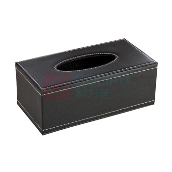 蓓尔蓝 皮质纸巾盒 FW2255 (黑色)