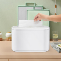莫顿 MODUN 桌面款擦手纸纸盒 320mm*115mm*212mm 320mm*115mm*212mm (白色) 偏远地区运费另算