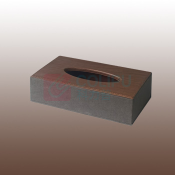 杜克恩 纸巾盒 DKECZH-001 长方形 平纹皮质 200mm*120mm*60mm (黑色)