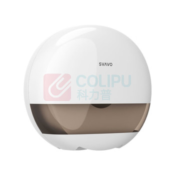 瑞沃 SVAVO 大卷纸盒 ZM-065 288*275*122.5mm (白+茶色)
