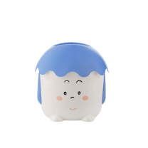 茶花 CHAHUA 卡通款塑料抽纸筒 0922 15cm*15cn 60个/箱 颜色随机