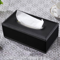侑家良品 纸巾盒客厅抽纸盒商务皮革纸抽盒 0031 