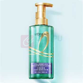 欧莱雅 L'OREAL 洗发水 440ml 头皮控油  清爽蓬松洗发露 无硅油