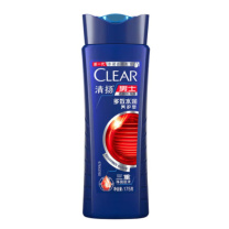 清扬 CLEAR 男士头皮护理去屑洗发露 多效水润养护型 老包装175g/新包装175+25g 12瓶/箱 新老包装随机发货