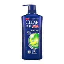清扬 CLERA 男士去屑洗发水青柠薄荷醇洗发露洗头膏 清爽控油型720g