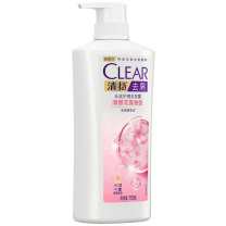 清扬 CLEAR 头皮护理洗发露 去屑樱花沁爽香型 750G 6瓶/箱