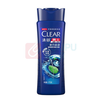 清扬 CLEAR 男士去屑活力运动洗发露 薄荷香型 老包装175g/新包装175+25g 12瓶/箱 新老包装随机发货