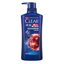 清扬 CLEAR 男士洗发水 多效水润 500g/瓶