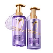 欧莱雅 L'OREAL 玻尿酸洗护套装 控油蓬松清爽 440ml/瓶+440ml/瓶/组 (新老包装随机发货)
