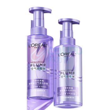 欧莱雅 L'OREAL 玻尿酸洗护套装 控油蓬松清爽 440ml/瓶+440ml/瓶/组 (新老包装随机发货)