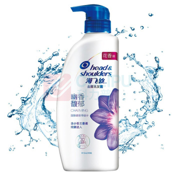 海飞丝 HEAD&SHOULDERS 洗发水 幽香馥郁型 450g (白色)