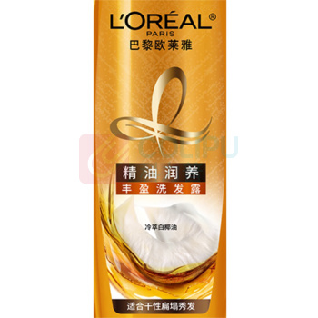 欧莱雅 L'OREAL 精油润养洗发水柔顺顺滑洗发露 200ml/瓶 (新老包装交替发货)