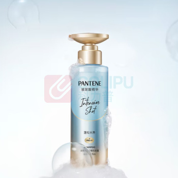 潘婷 PANTENE 无硅油蓬松深水泡弹玻尿酸清润型洗发水 530g 去油男女通用