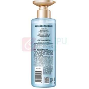 潘婷 PANTENE 无硅油蓬松深水泡弹玻尿酸清润型洗发水 530g 去油男女通用