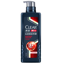 清扬 CLEAR 洗发露 劲澈净屑型 480g