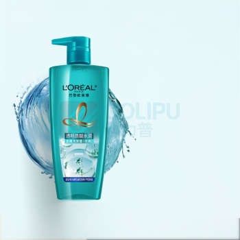 欧莱雅 L'OREAL 透明质酸水润洗发水去屑无硅油洗发露(倍爽) 700ml 新老包装随机发货