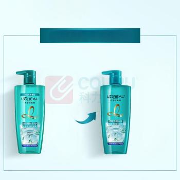 欧莱雅 L'OREAL 透明质酸水润洗发水去屑无硅油洗发露(倍爽) 700ml 新老包装随机发货