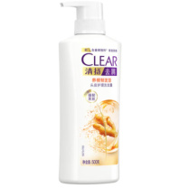 清扬 CLEAR 去屑洗发水生姜强韧蓬松 姜根精粹 洗发露洗头膏 500gx2