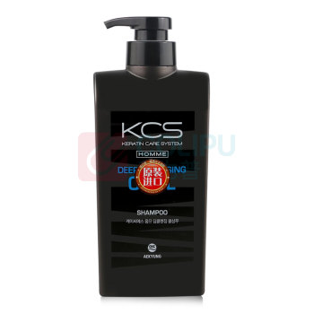 爱敬 可希丝男士洗发香波多效清洁型 薄荷味 550ml
