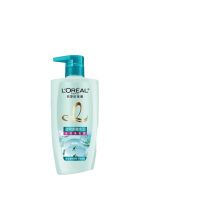欧莱雅 L'OREAL 无硅油 洗发水 透明质酸水润 500ml