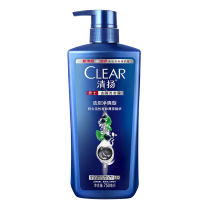 清扬 CLEAR 男士去屑洗发露活炭净爽型蓝瓶 750ml
