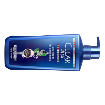 清扬 CLEAR 男士去屑洗发露活炭净爽型蓝瓶 750ml