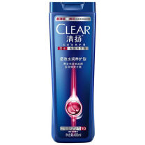 清扬 CLEAR 男士去屑洗发露多效水润型蓝瓶 400ml