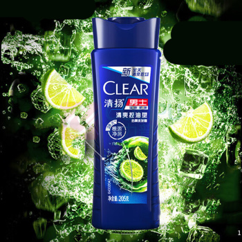 清扬 CLEAR 男士去屑洗发露清爽控油型 6902088113143 200mL