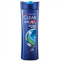 清扬 CLEAR 男士去屑洗发水活力运动薄荷型 清扬洗发水400g