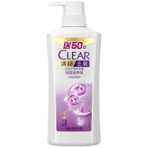 清扬 CLEAR 女士去屑洗发露深度滋养型 6902088112887 450g