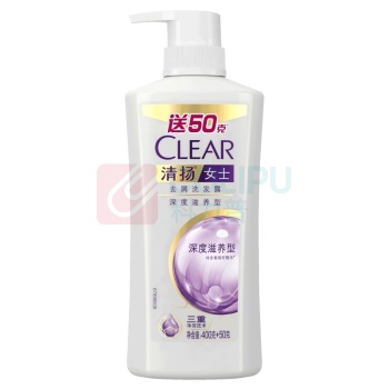 清扬 CLEAR 女士去屑洗发露深度滋养型 6902088112887 450g