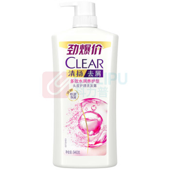 清扬 CLEAR 去屑洗发水男女通用洗头膏多效水润型洗发露 多效水润型洗发露940g