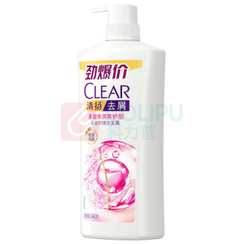 清扬 CLEAR 去屑洗发水男女通用洗头膏多效水润型洗发露 多效水润型洗发露940g
